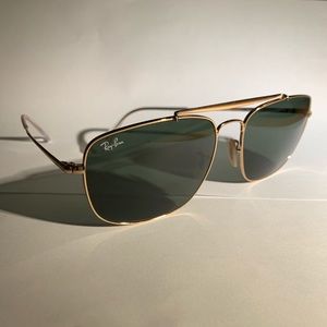 Gold Colonel Ray Ban Sunglasses